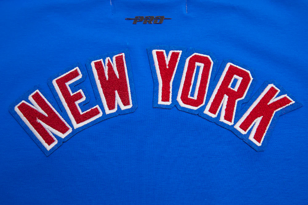 NHL NEW YORK RANGERS CLASSIC WOMEN'S SINGLE JERSEY BOXY TEE (ROYAL BLUE) - Image 6