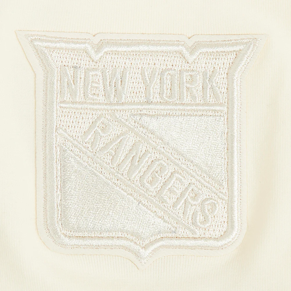 NHL NEW YORK RANGERS NEUTRAL WOMEN'S BOXY TEE (EGGSHELL) - Image 7