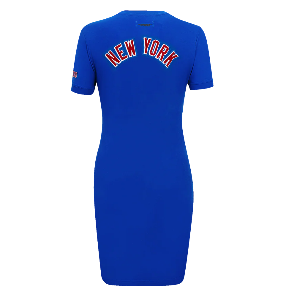 NHL NEW YORK RANGERS CLASSIC WOMEN'S BODYCON DRESS (ROYAL BLUE) - Image 3