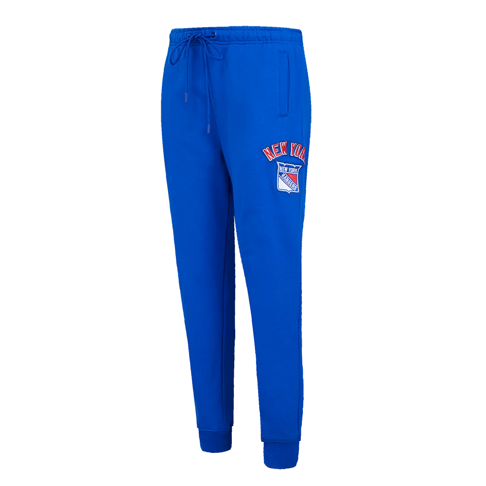 NHL NEW YORK RANGERS CLASSIC WOMEN'S FLEECE SWEATPANT (ROYAL BLUE)