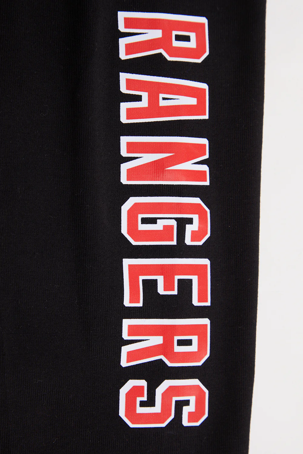 NHL NEW YORK RANGERS CLASSIC WOMEN'S HIGH WAIST JERSEY LEGGING (BLACK) - Image 6