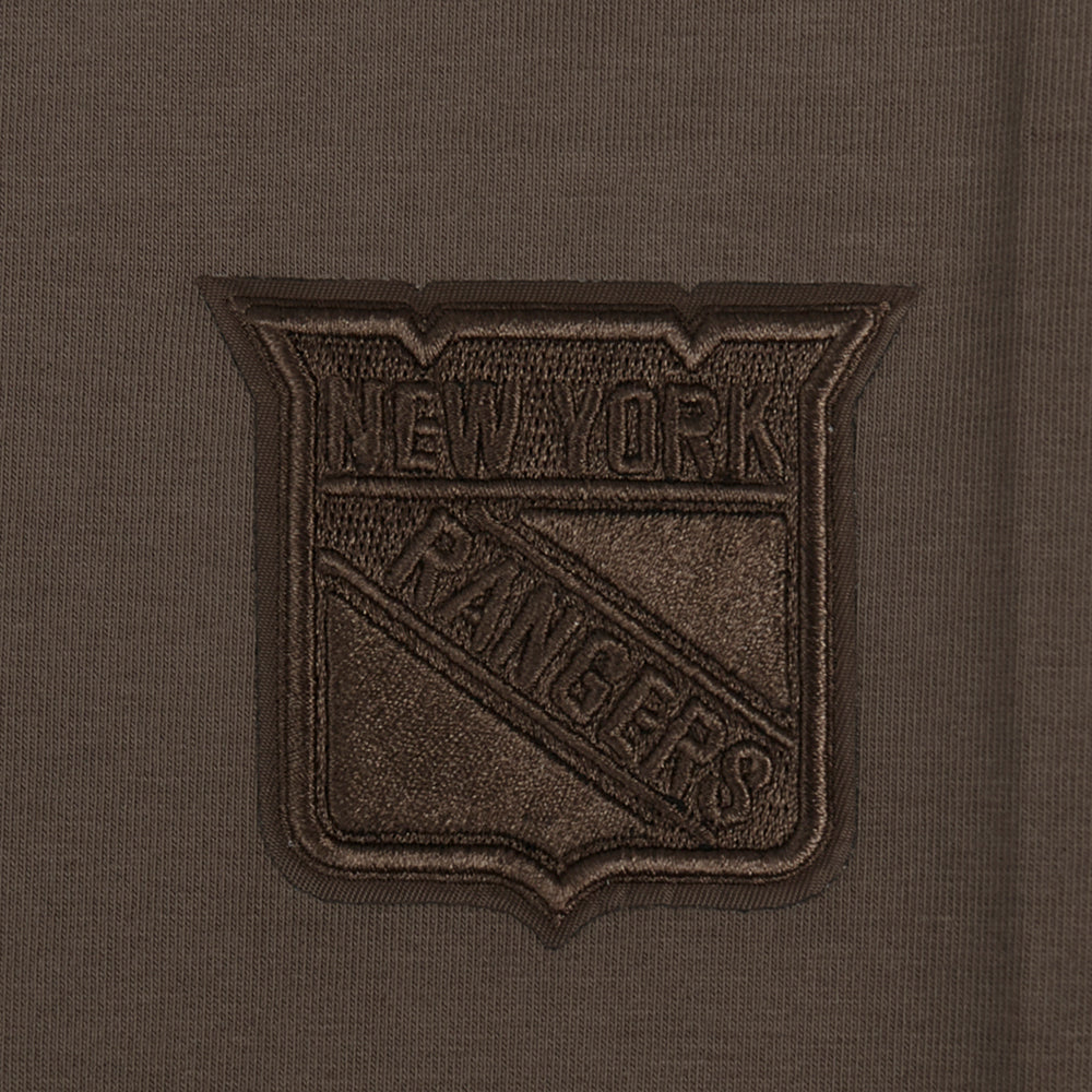 NHL NEW YORK RANGERS NEUTRAL HIGH WAIST JERSEY LEGGING (DARK TAUPE) - Image 5