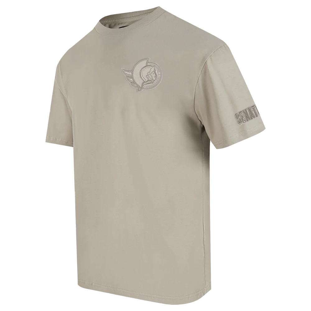 NHL OTTAWA SENATORS NEUTRAL MEN'S CJ DROP SHOULDER TEE (TAUPE) - Image 2