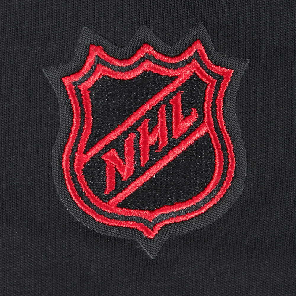 NHL OTTAWA SENATORS WINGSPAN MEN'S CJ DROP SHOULDER TEE (BLACK) - Image 9