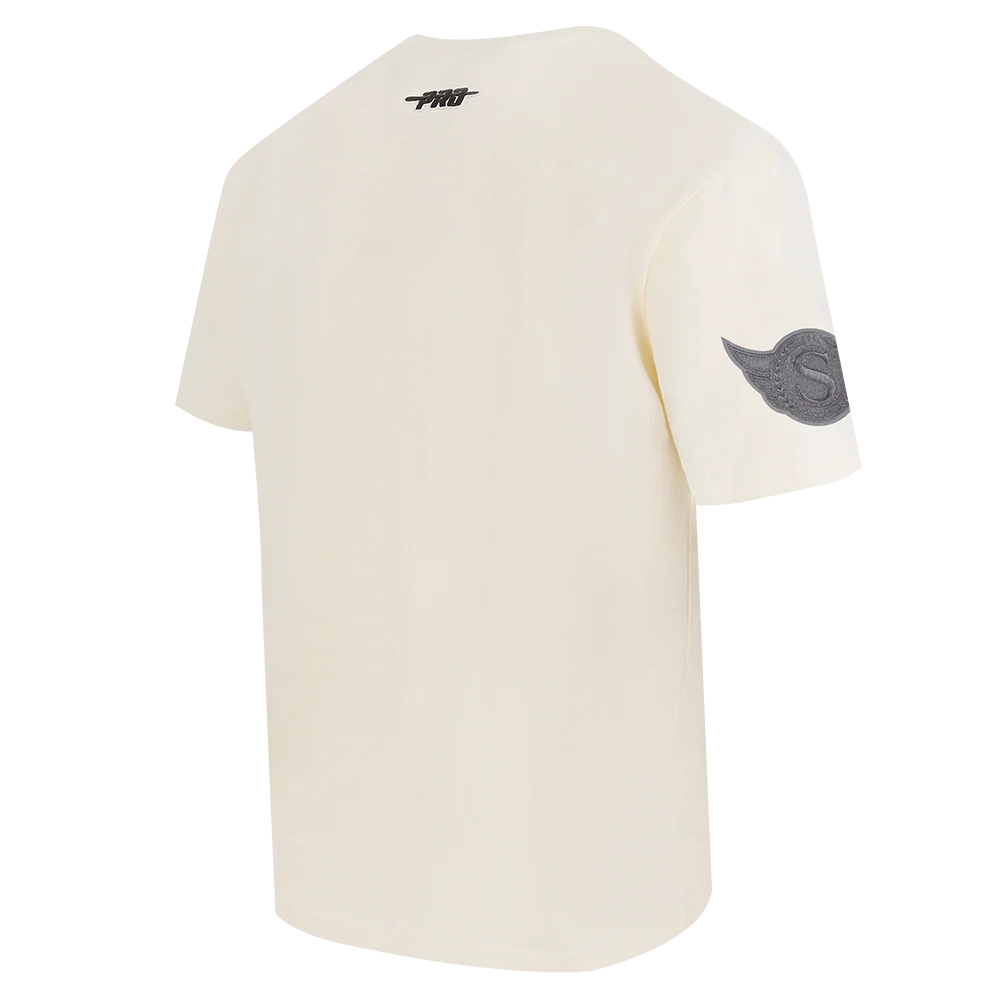 NHL OTTAWA SENATORS REVERSE FRENCH TERRY MEN'S CJ DROP SHOULDER TEE (EGGSHELL) - Image 4