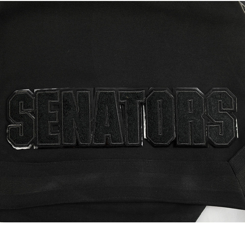 NHL OTTAWA SENATORS CLASSIC TRIPLE BLACK MEN'S MEN'S DK SHORT (TRIPLE BLACK) - Image 10