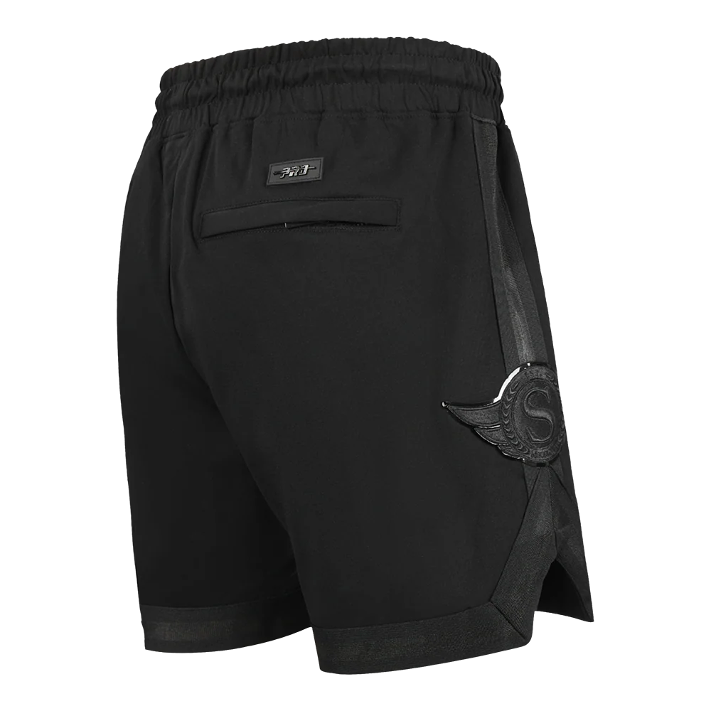 NHL OTTAWA SENATORS CLASSIC TRIPLE BLACK MEN'S MEN'S DK SHORT (TRIPLE BLACK) - Image 6