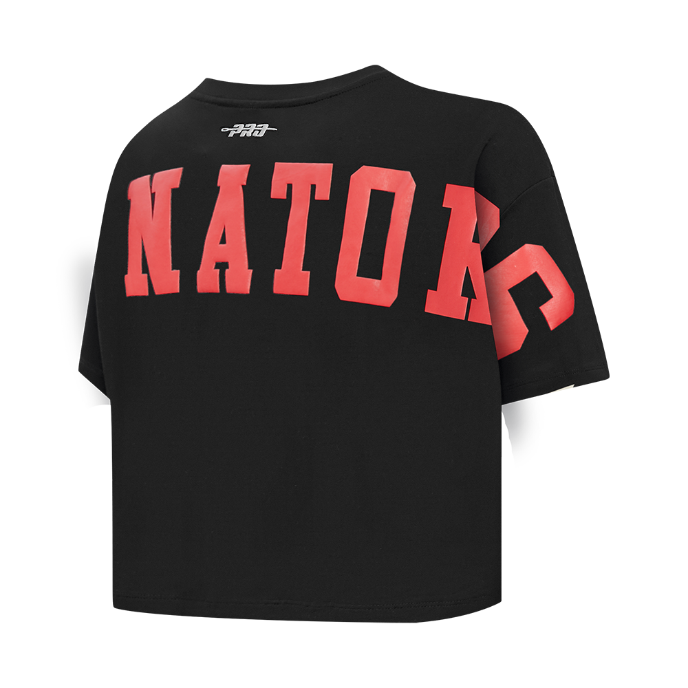 NHL OTTAWA SENATORS WINGSPAN WOMEN'S SJ BOXY TEE (BLACK) - Image 6