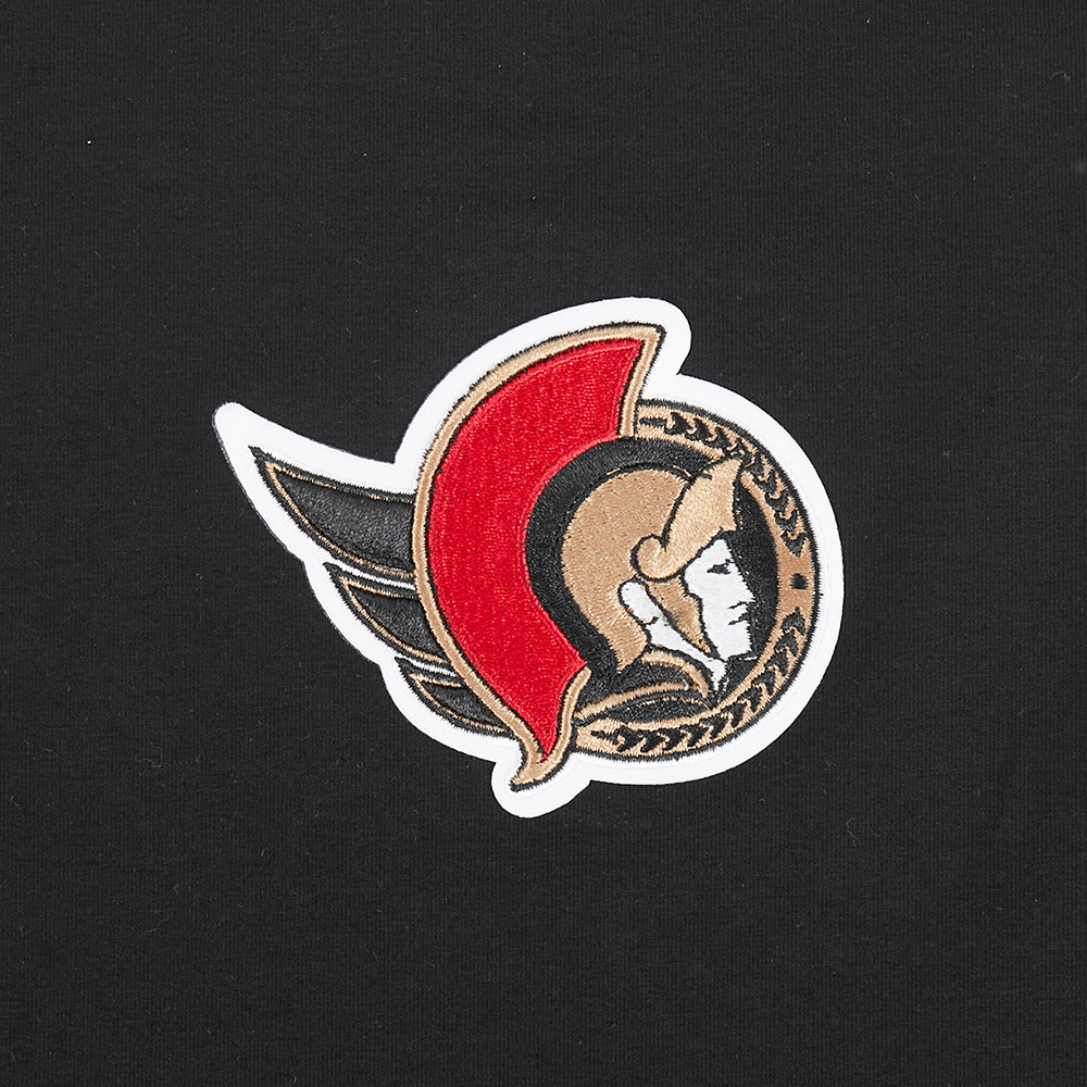 NHL OTTAWA SENATORS WINGSPAN WOMEN'S SJ BOXY TEE (BLACK) - Image 8