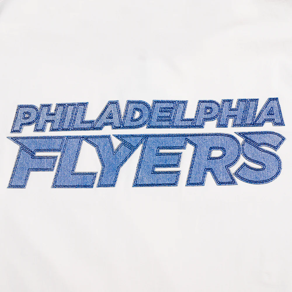 NHL PHILADELPHIA FLYERS VARSITY BLUES MEN'S TEE (LINEN) - Image 6