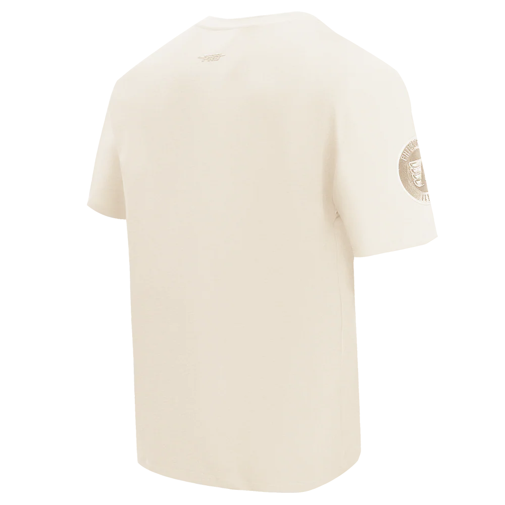 NHL PHILADELPHIA FLYERS NEUTRAL MEN'S DROP SHOULDER TEE (EGGSHELL) - Image 4