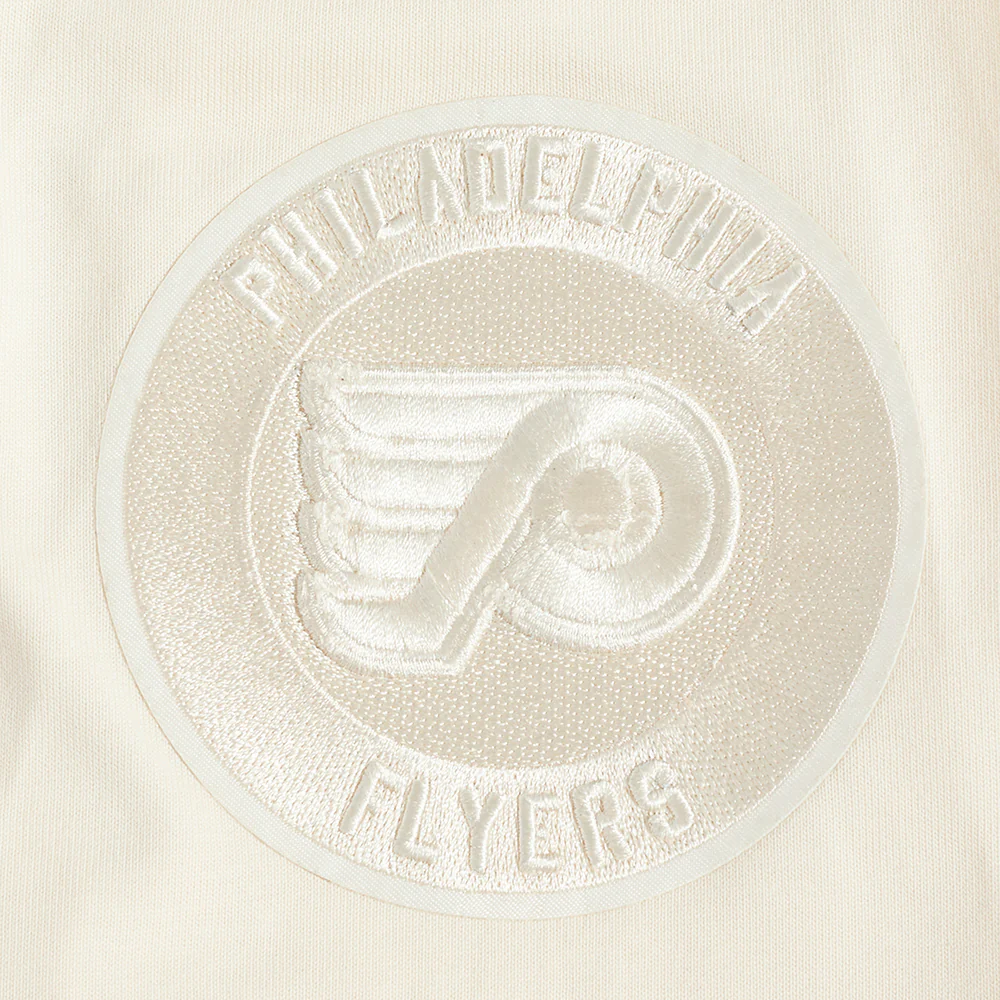 NHL PHILADELPHIA FLYERS NEUTRAL MEN'S DROP SHOULDER TEE (EGGSHELL) - Image 6