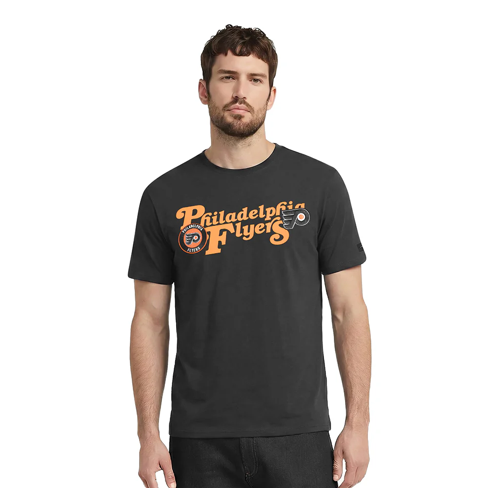 NHL PHILADELPHIA FLYERS SOUVENIR MEN'S SJ TEE (BLACK)