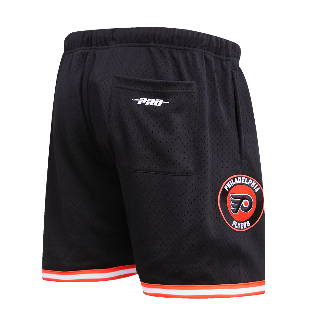 NHL PHILADELPHIA FLYERS CLASSIC MESH MEN'S SHORT (BLACK) - Image 3