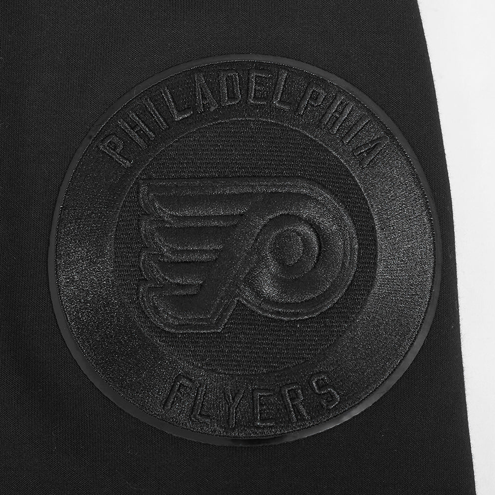 NHL PHILADELPHIA FLYERS TRIPLE BLACK MEN'S DK FZ PO HOODIE (TRIPLE BLACK) - Image 10