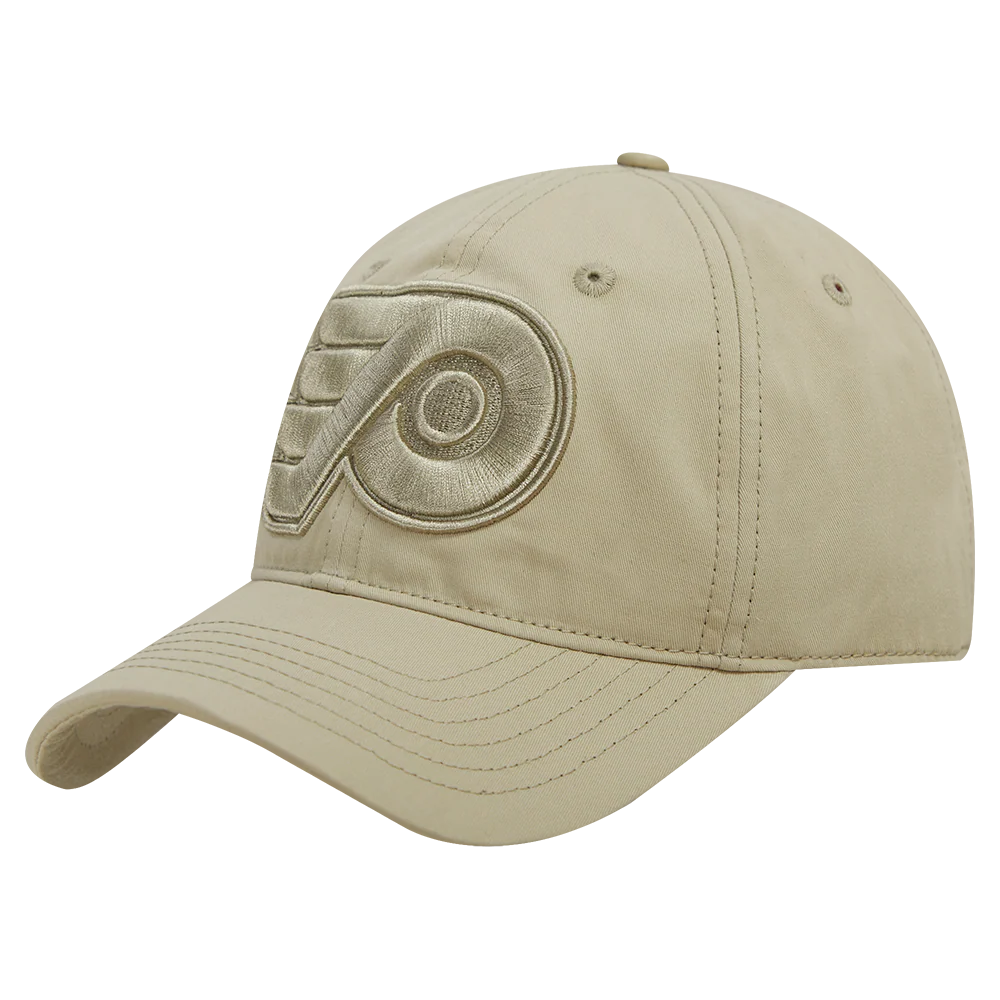 NHL PHILADELPHIA FLYERS NEUTRAL MEN'S DAD HAT (TAUPE) - Image 2