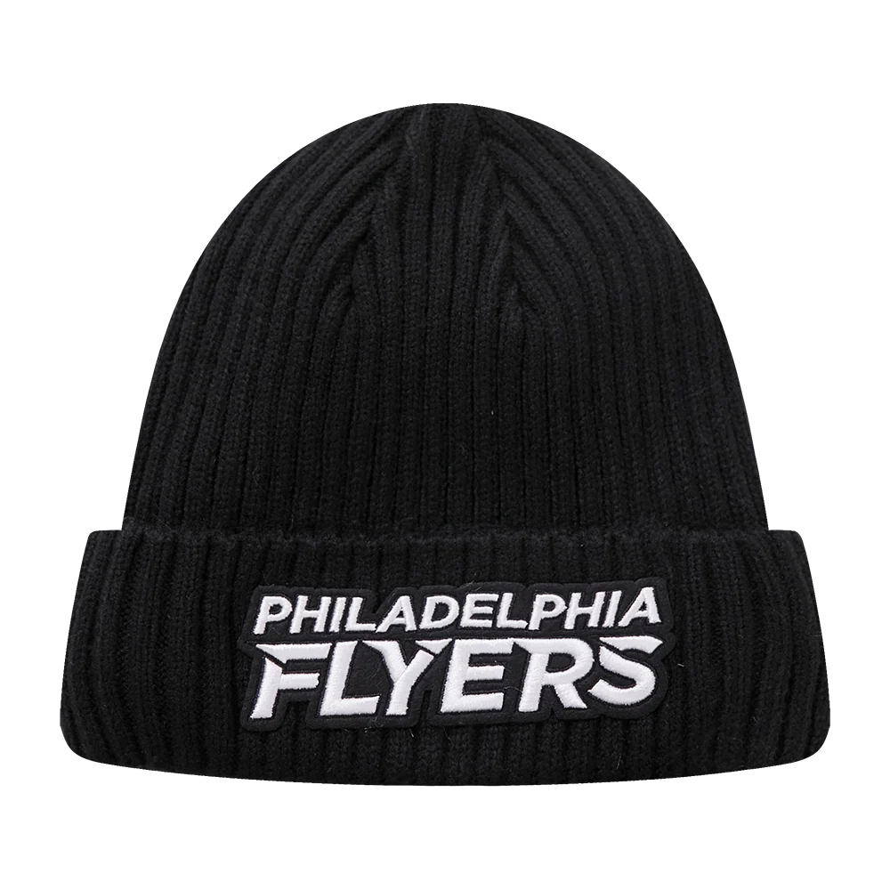 NHL PHILADELPHIA FLYERS CLASSIC CORE UNISEX BEANIE (BLACK)