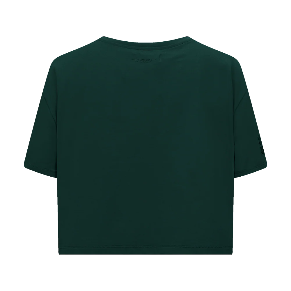 NHL PHILADELPHIA FLYERS NEUTRAL SINGLE JERSEY BOXY TEE (FOREST GREEN) - Image 3