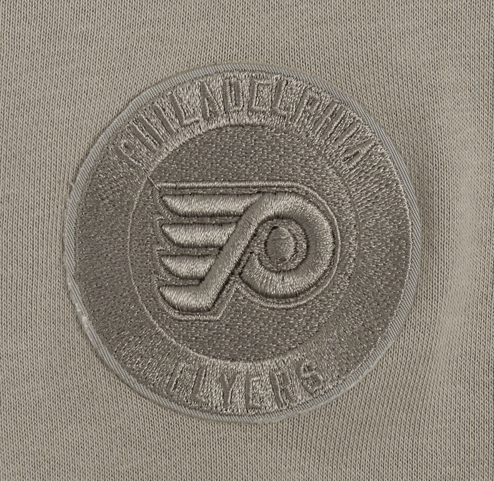 NHL PHILADELPHIA FLYERS NEUTRAL WOMEN'S CREWNECK (TAUPE) - Image 5