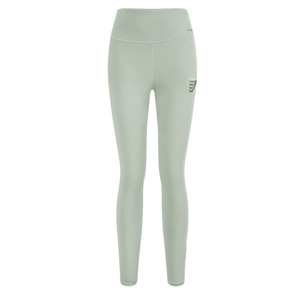 NHL PHILADELPHIA FLYERS NEUTRAL HIGH WAIST JERSEY LEGGING (MOSS) - Image 2