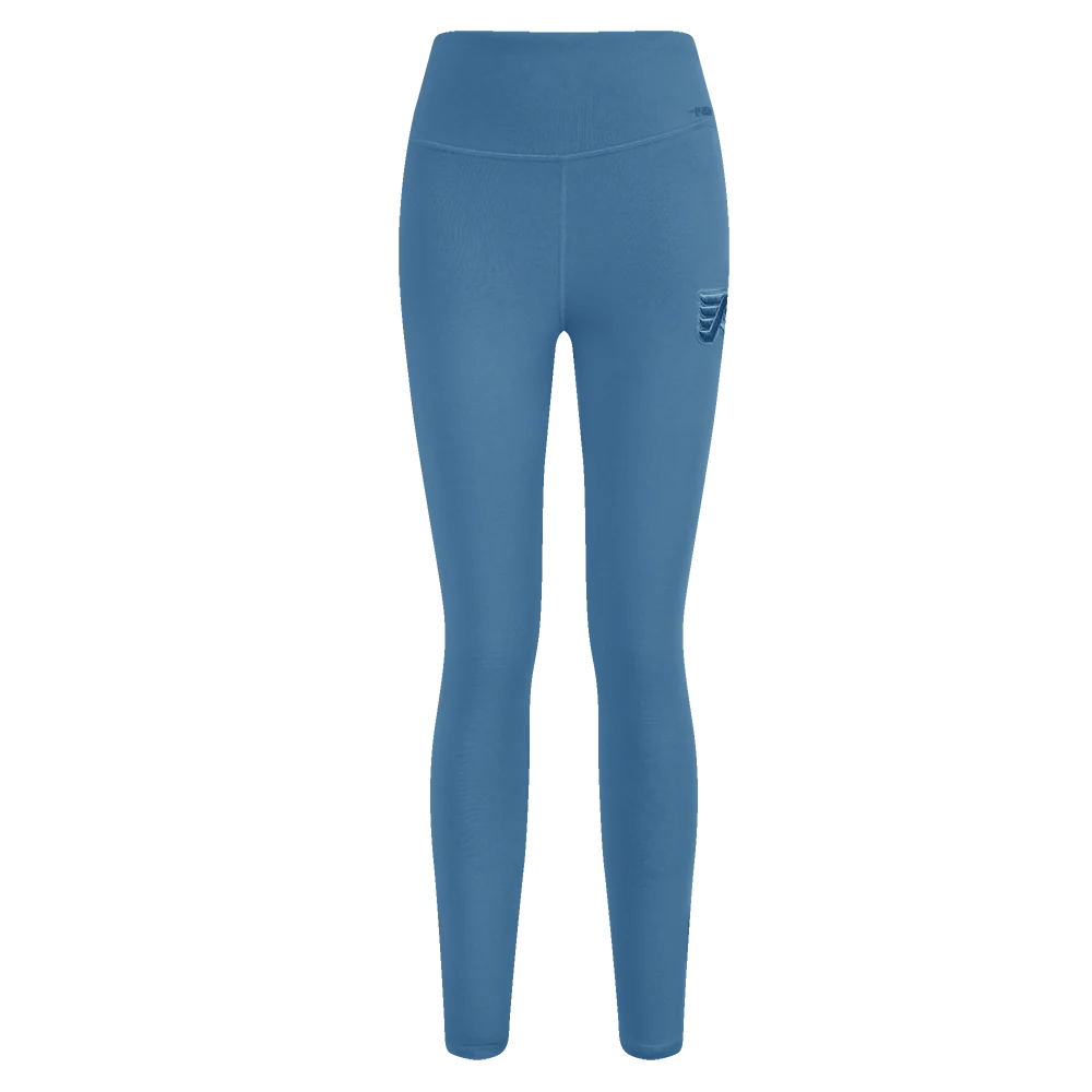 NHL PHILADELPHIA FLYERS NEUTRAL HIGH WAIST JERSEY LEGGING (STEEL BLUE) - Image 2