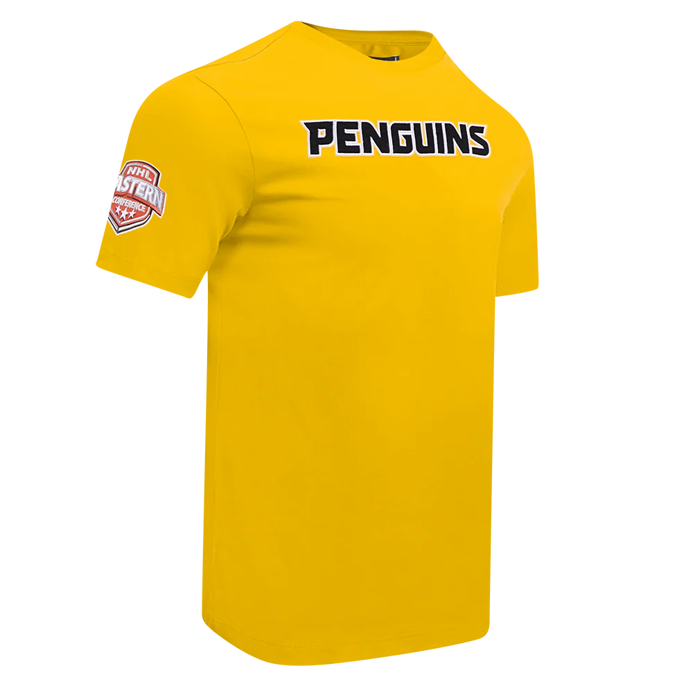 NHL PITTSBURGH PENGUINS CLASSIC CHENILLE SINGLE JERSEY TEE (YELLOW) - Image 6