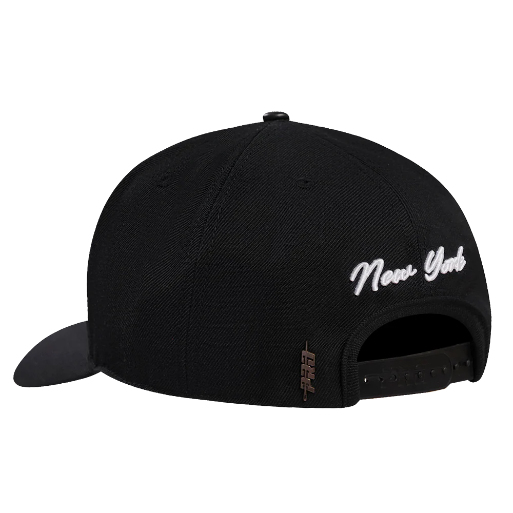 NHL PITTSBURGH PENGUINS PAINT THE CITY MEN'S PINCH FRONT SNAPBACK HAT (BLACK) - Image 4