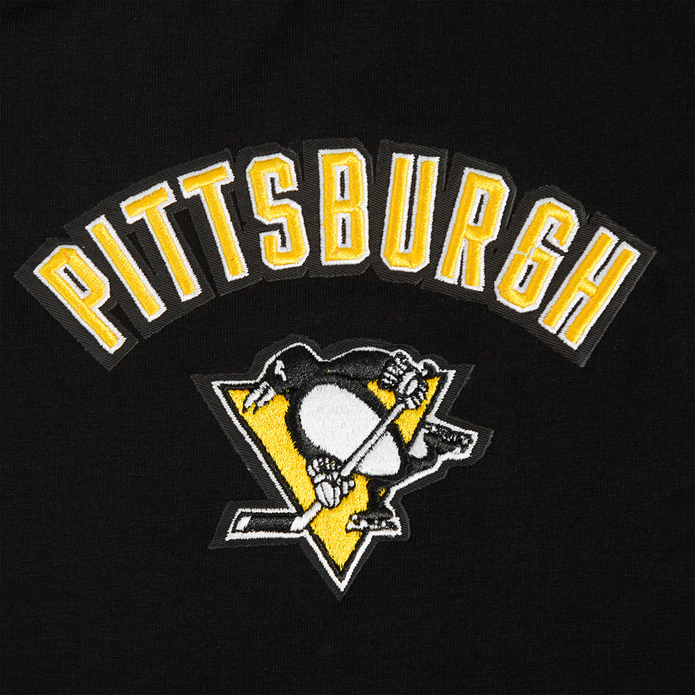 NHL PITTSBURGH PENGUINS CLASSIC WOMEN'S FITTED RACERBACK (BLACK) - Image 5