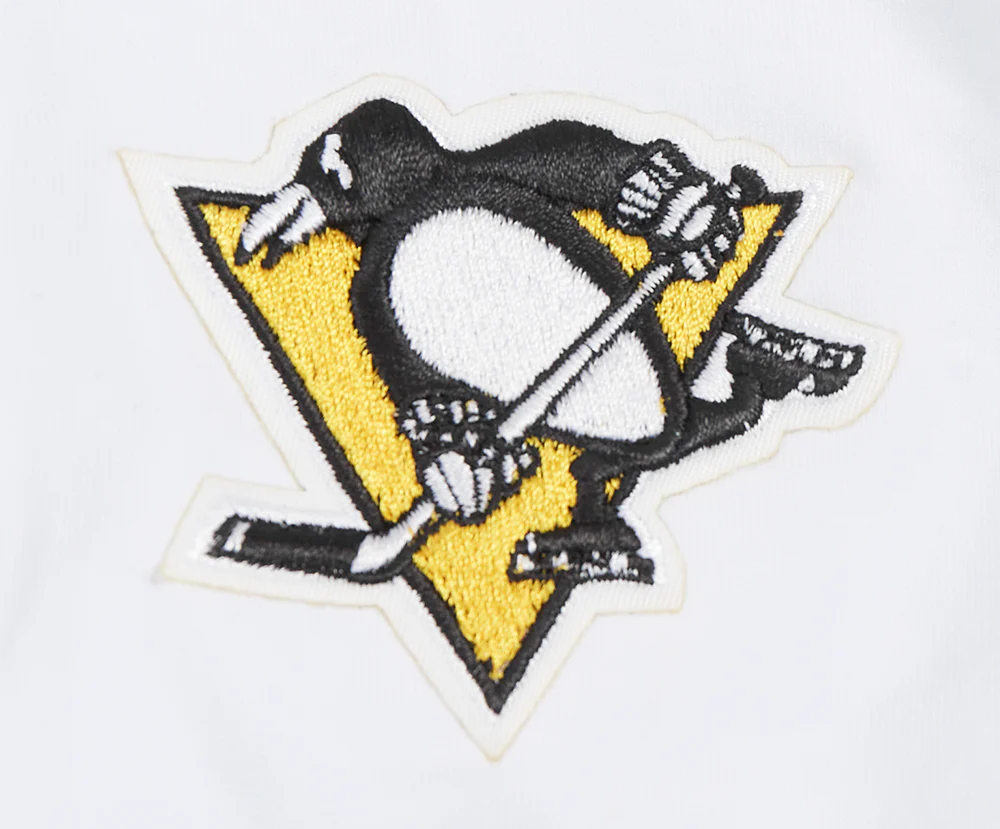 NHL PITTSBURGH PENGUINS CLASSIC SHORT SLEEVE WOMEN'S SHORT SLEEVE SLIM FIT TEE (WHITE) - Image 6