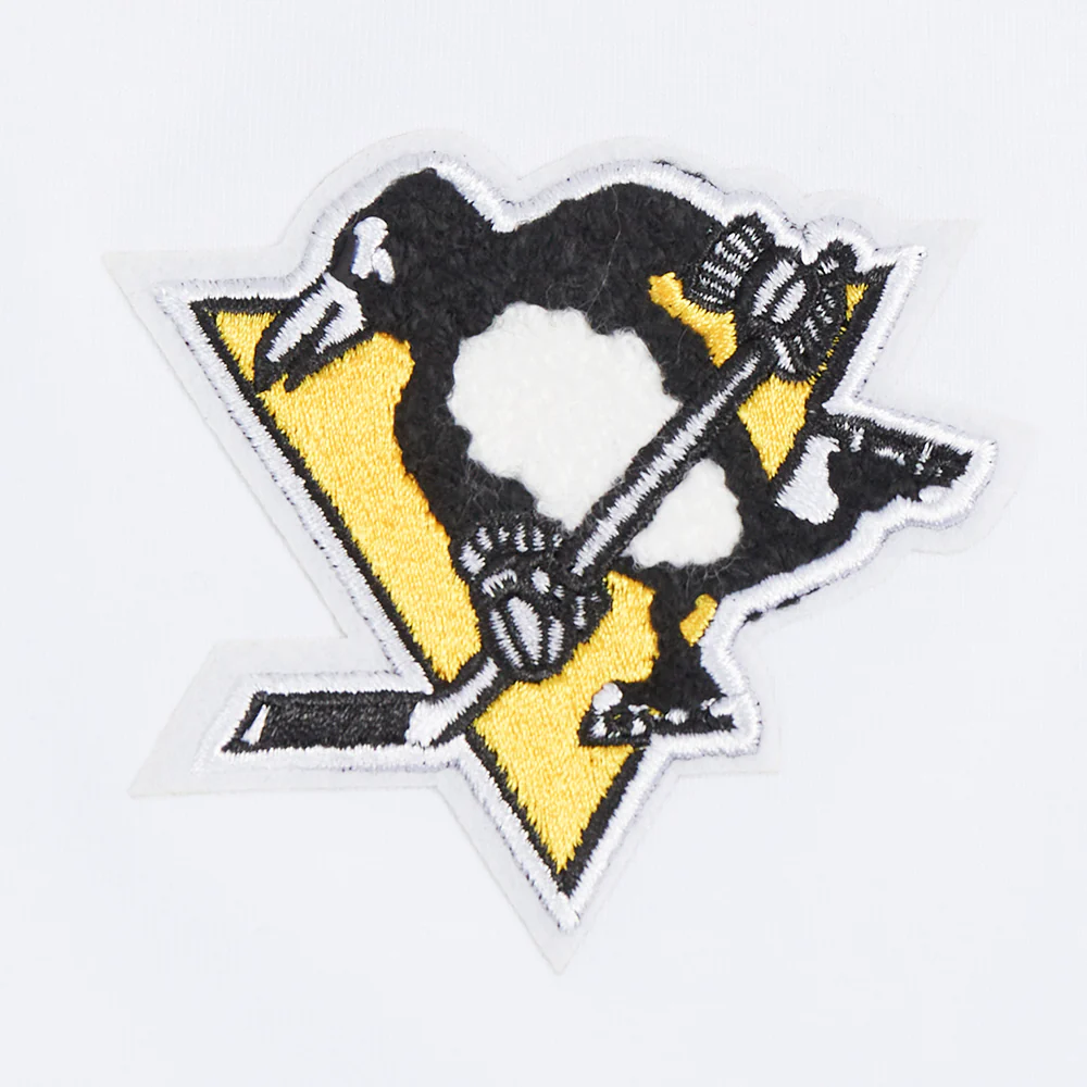 NHL PITTSBURGH PENGUINS CLASSIC WOMEN'S SINGLE JERSEY BOXY TEE (WHITE) - Image 7