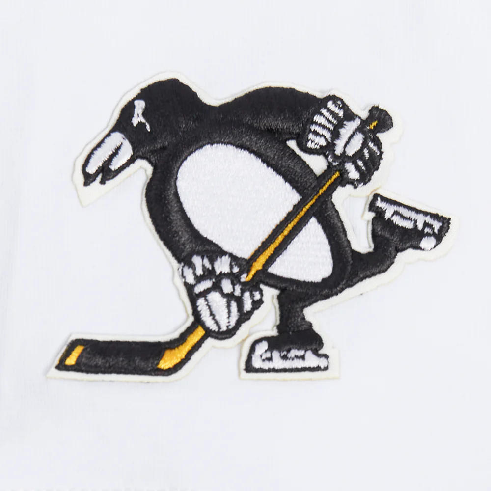 NHL PITTSBURGH PENGUINS CLASSIC WOMEN'S SINGLE JERSEY BOXY TEE (WHITE) - Image 8