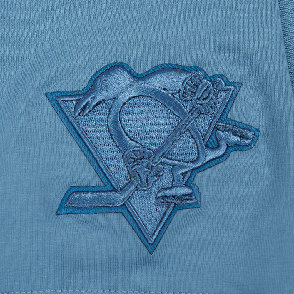 NHL PITTSBURGH PENGUINS NEUTRAL SINGLE JERSEY BOXY TEE (STEEL BLUE) - Image 5