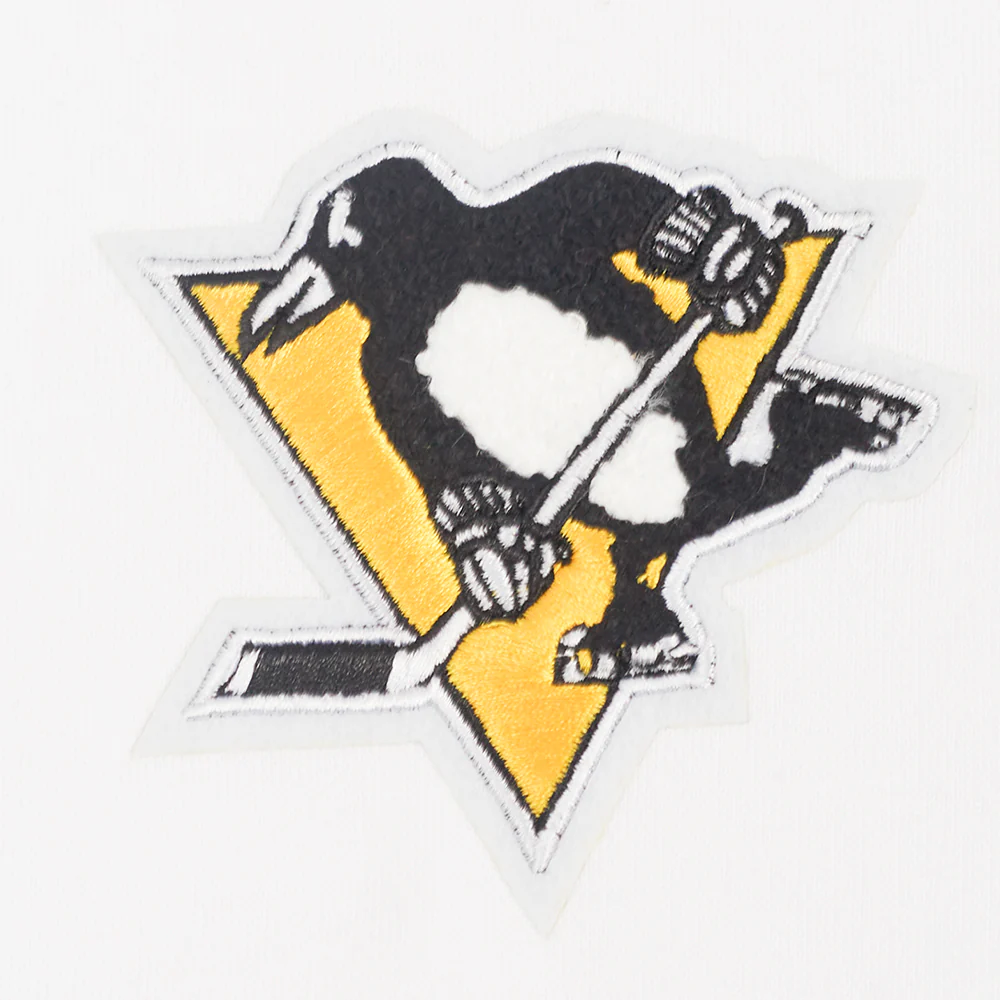 NHL PITTSBURGH PENGUINS CLASSIC WOMEN'S HOODIE DRESS (WHITE) - Image 5