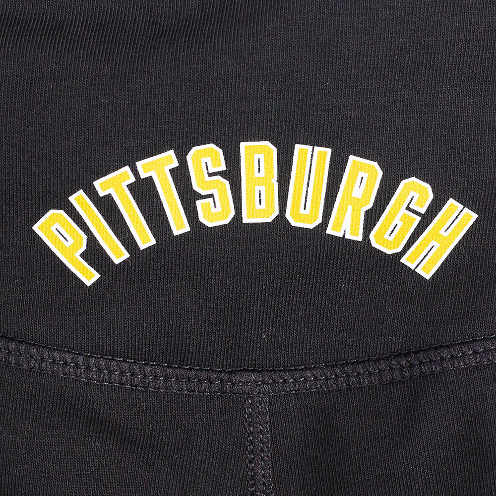 NHL PITTSBURGH PENGUINS CLASSIC WOMEN'S JERSEY BIKE SHORT (BLACK) - Image 7