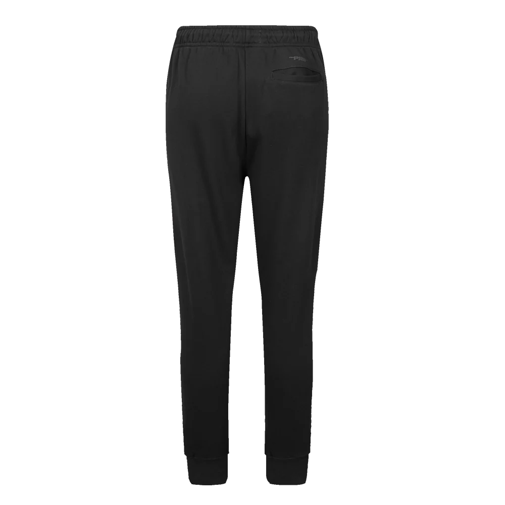 NHL PITTSBURGH PENGUINS CLASSIC WOMEN'S HIGH RISE FLEECE SWEATPANT (BLACK) - Image 4