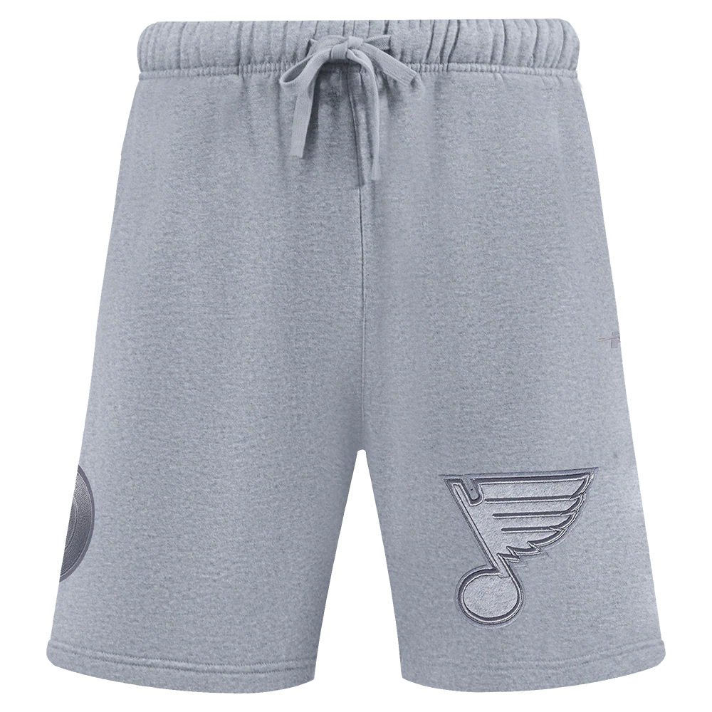 NHL ST. LOUIS BLUES NEUTRAL MEN'S SHORT (DARK HEATHER GRAY) - Image 2