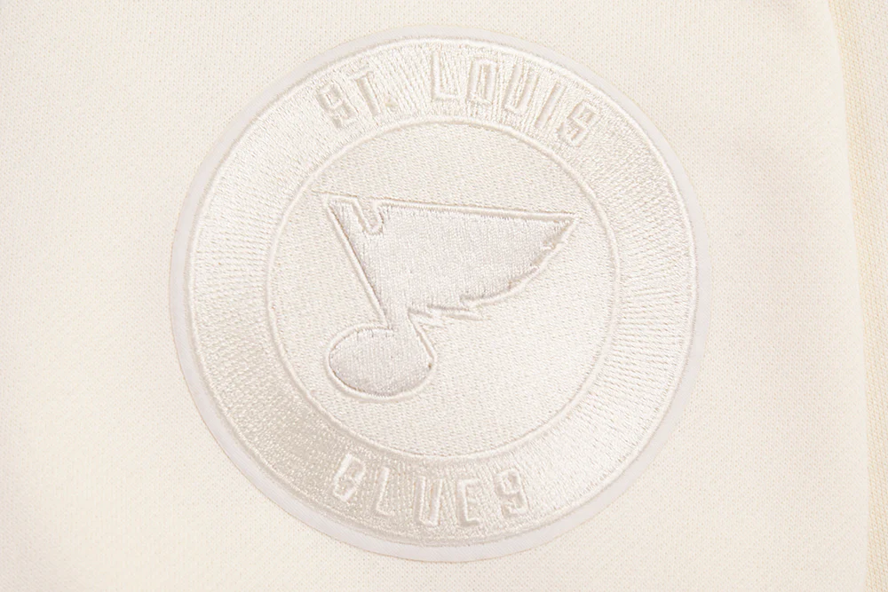 NHL ST. LOUIS BLUES NEUTRAL DROP SHOULDER MEN'S CREWNECK (EGGSHELL) - Image 5