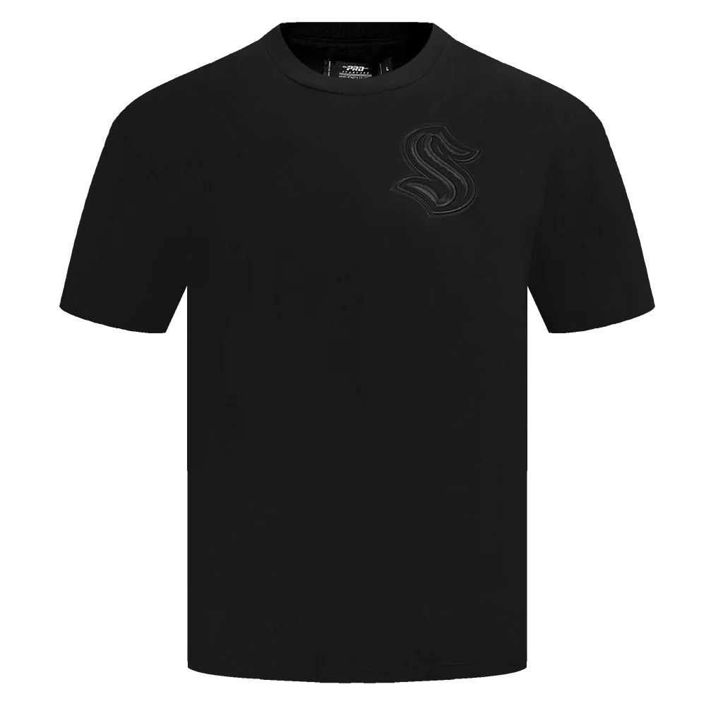 NHL SEATTLE KRAKEN NEUTRAL MEN'S DROP SHOULDER TEE (BLACK)