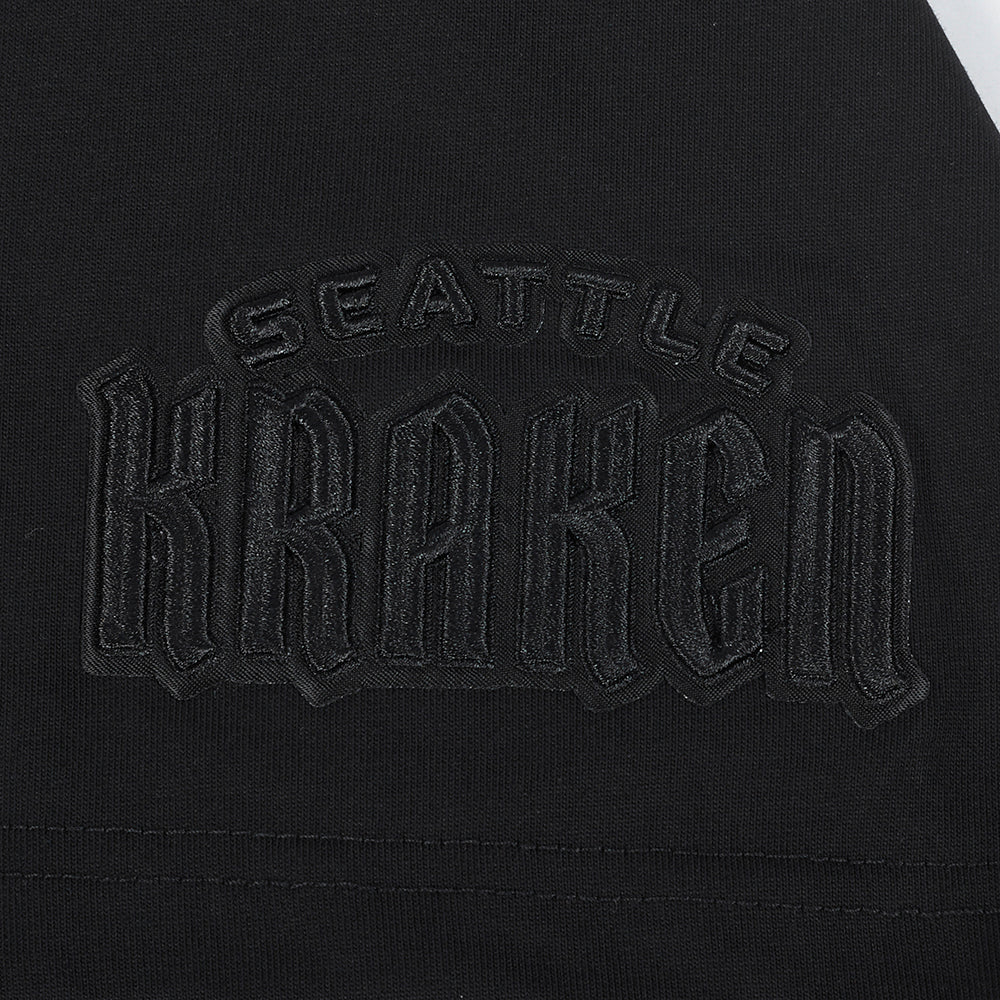 NHL SEATTLE KRAKEN NEUTRAL MEN'S DROP SHOULDER TEE (BLACK) - Image 7