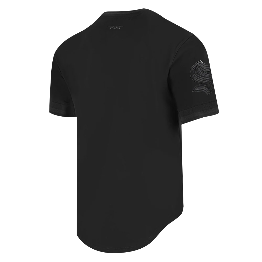 NHL SEATTLE KRAKEN TRIPLE BLACK MEN'S DK TEE (TRIPLE BLACK) - Image 6