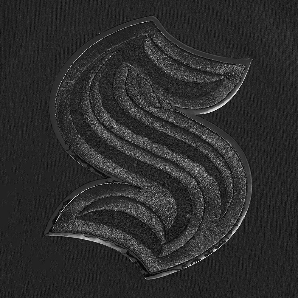 NHL SEATTLE KRAKEN TRIPLE BLACK MEN'S DK FZ PO HOODIE (TRIPLE BLACK) - Image 8