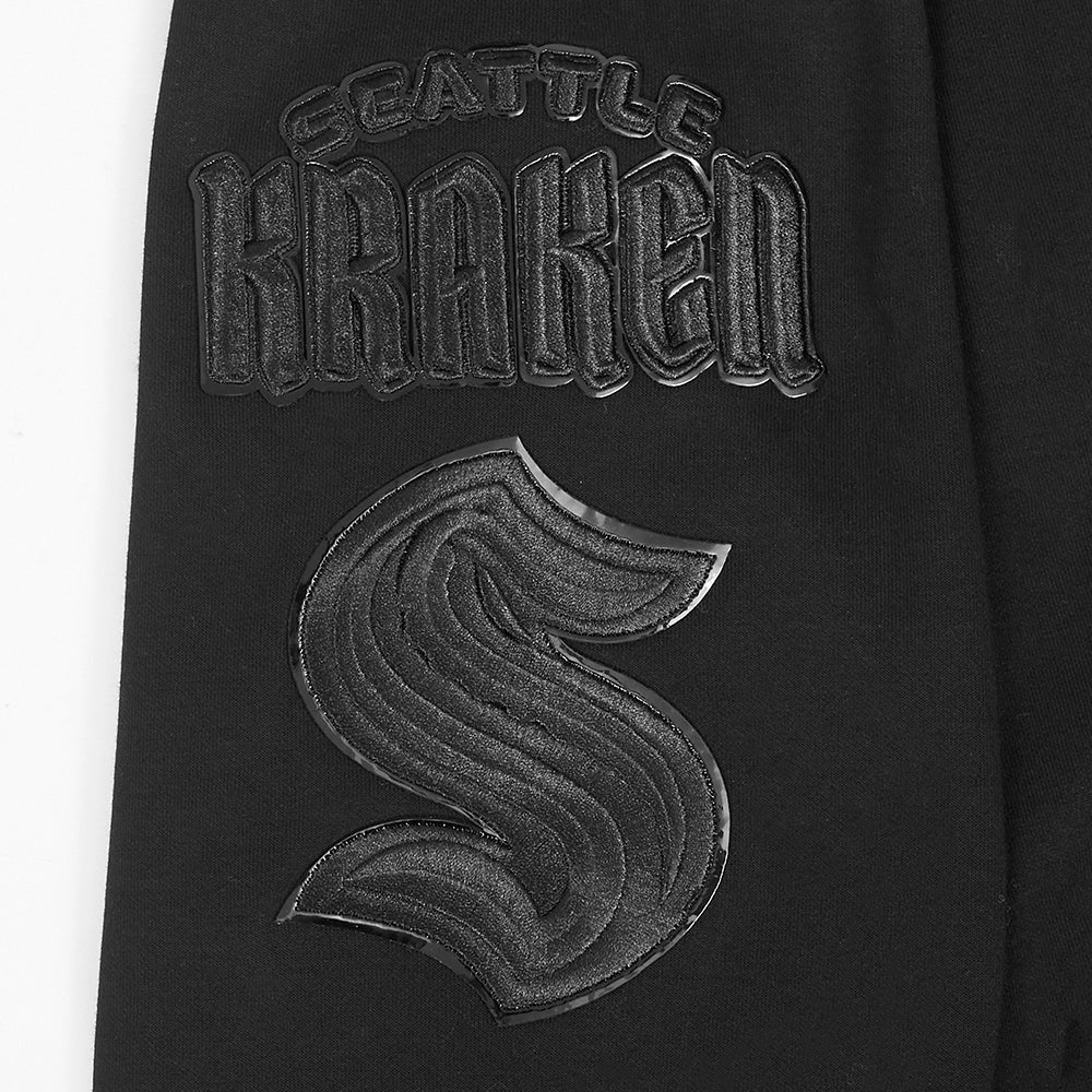 NHL SEATTLE KRAKEN TRIPLE BLACK MEN'S DK FZ PO HOODIE (TRIPLE BLACK) - Image 9