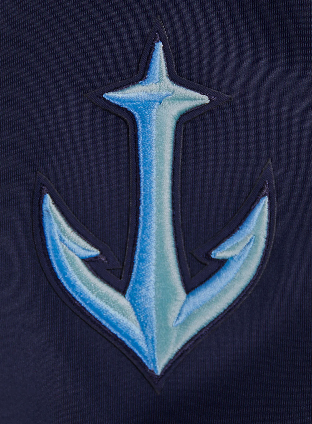 NHL SEATTLE KRAKEN CLASSIC CHENILLE MEN'S TRACK JACKET (MIDNIGHT NAVY) - Image 7
