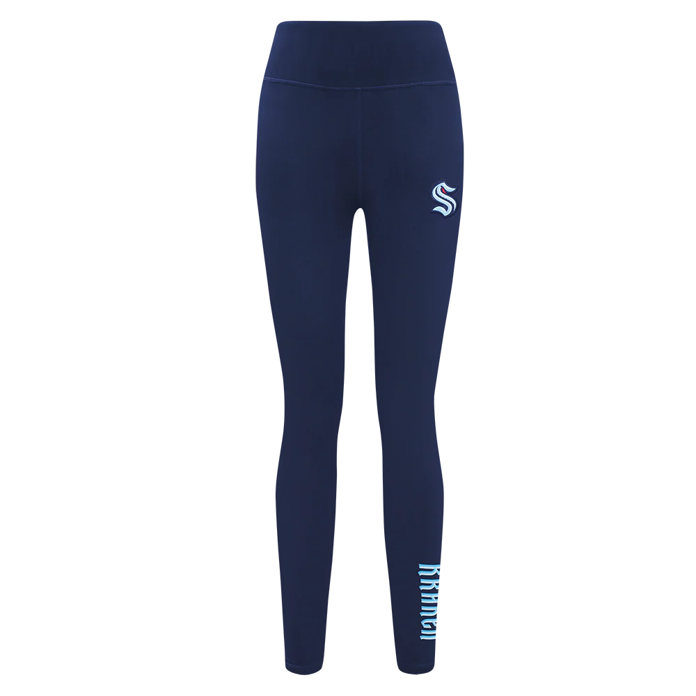 NHL SEATTLE KRAKEN CLASSIC WOMEN'S HW JERSEY LEGGING (MIDNIGHT NAVY) - Image 2