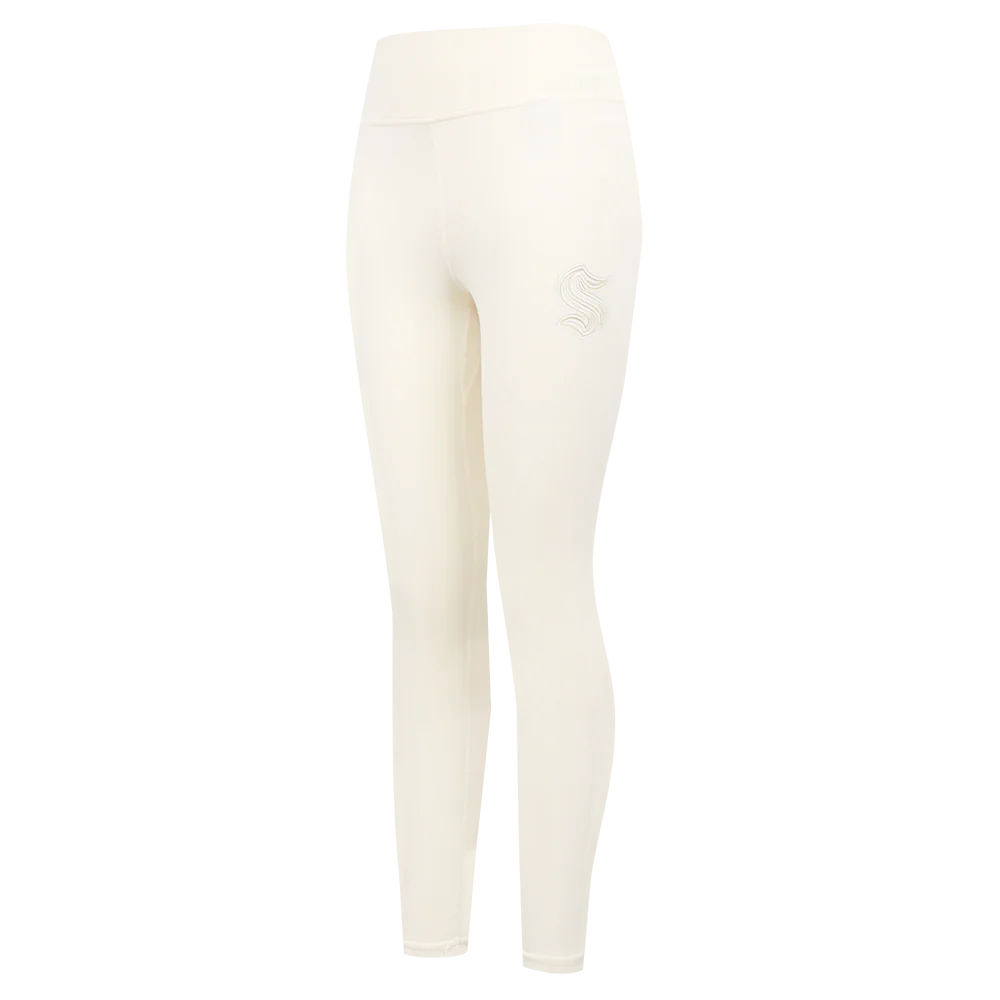 NHL SEATTLE KRAKEN NEUTRAL WOMEN'S JERSEY LEGGING (EGGSHELL)