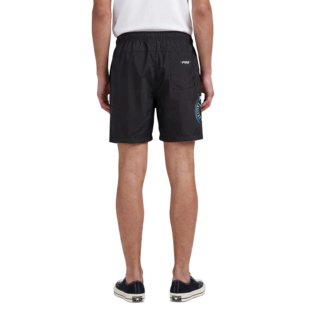 NHL SAN JOSE SHARKS CLASSIC WOVEN MEN'S SHORT (BLACK) - Image 2
