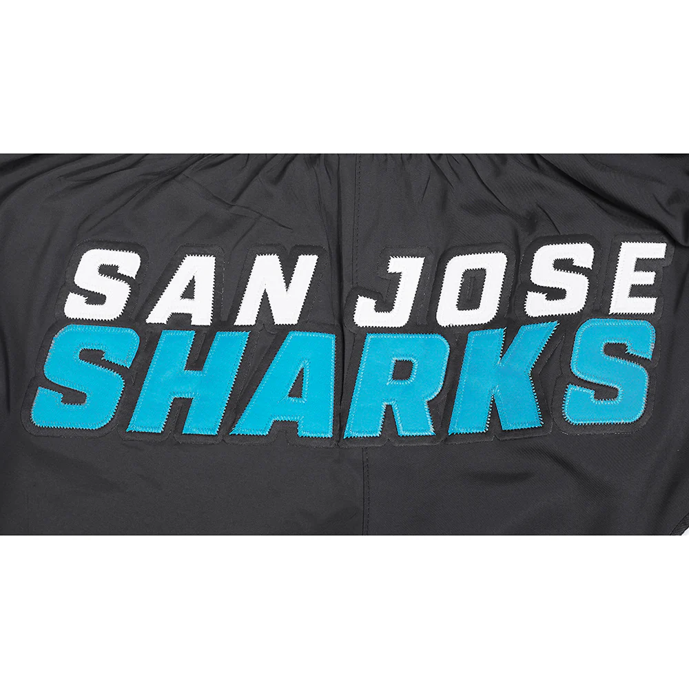 NHL SAN JOSE SHARKS CLASSIC WOVEN MEN'S SHORT (BLACK) - Image 8
