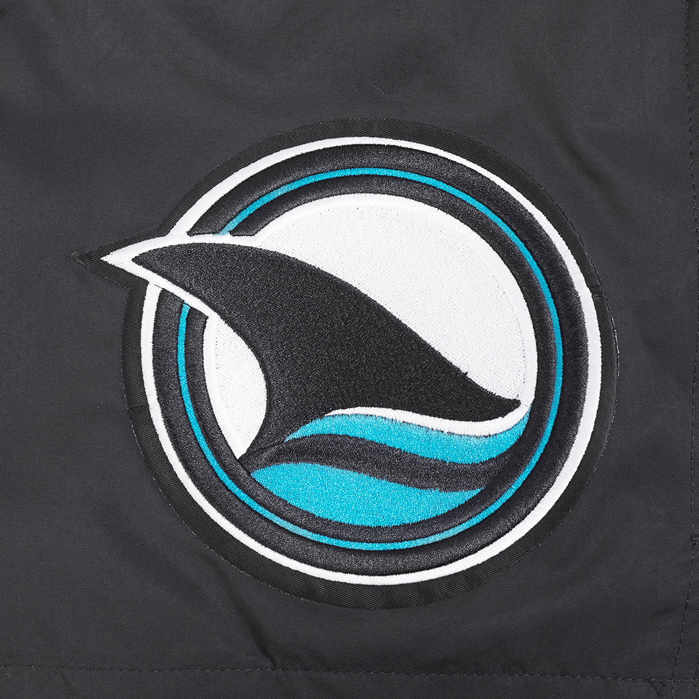 NHL SAN JOSE SHARKS CLASSIC WOVEN MEN'S SHORT (BLACK) - Image 9