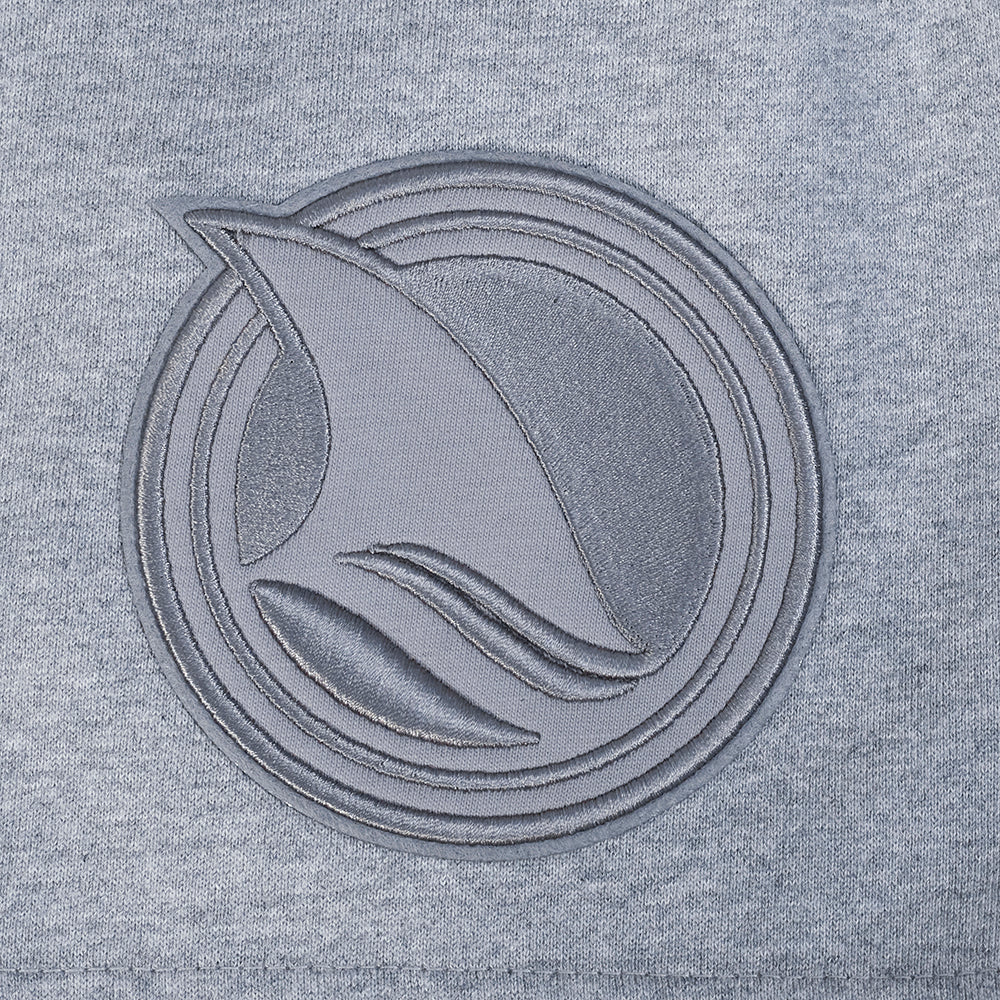 NHL SAN JOSE SHARKS NEUTRAL MEN'S SHORT (DARK HEATHER GRAY) - Image 5