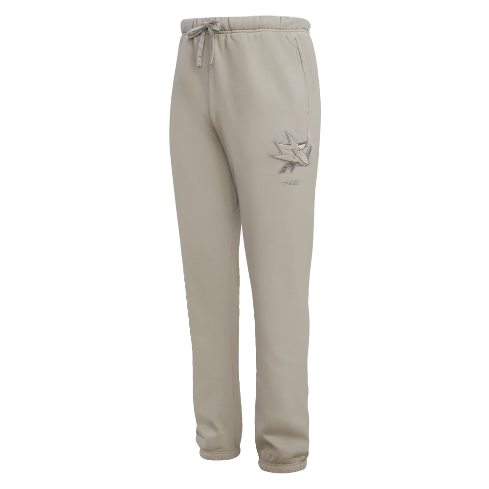 NHL SAN JOSE SHARKS NEUTRAL MEN'S SWEATPANT (TAUPE)